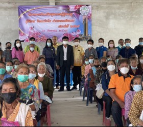 โครงการส่งเสริมสุขภาพผู้สูงอายุ ผู้พิการ จิตแจ่มใสร่างกายแข็งแรง ประจำปีงบประมาณ 2565 